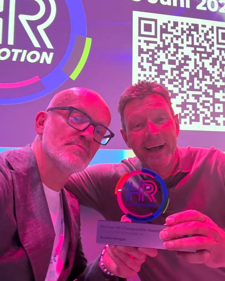 Cees and Hans Receive the HR Changemaker Award